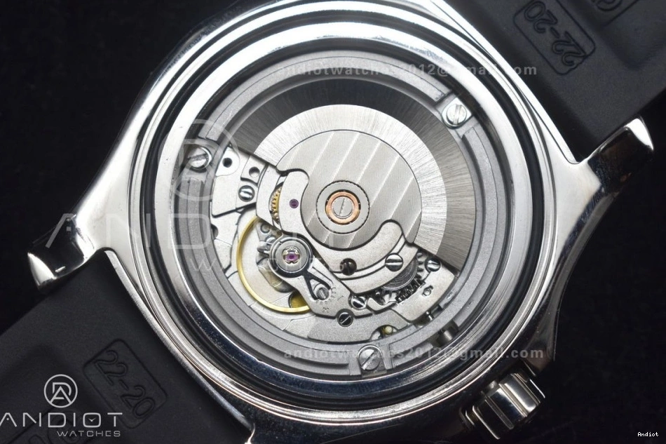 Black Bezel 1:1 Strap 44 Edition A2824 On Dial TF Superocean Rubber Best Black Automatic Black 0218